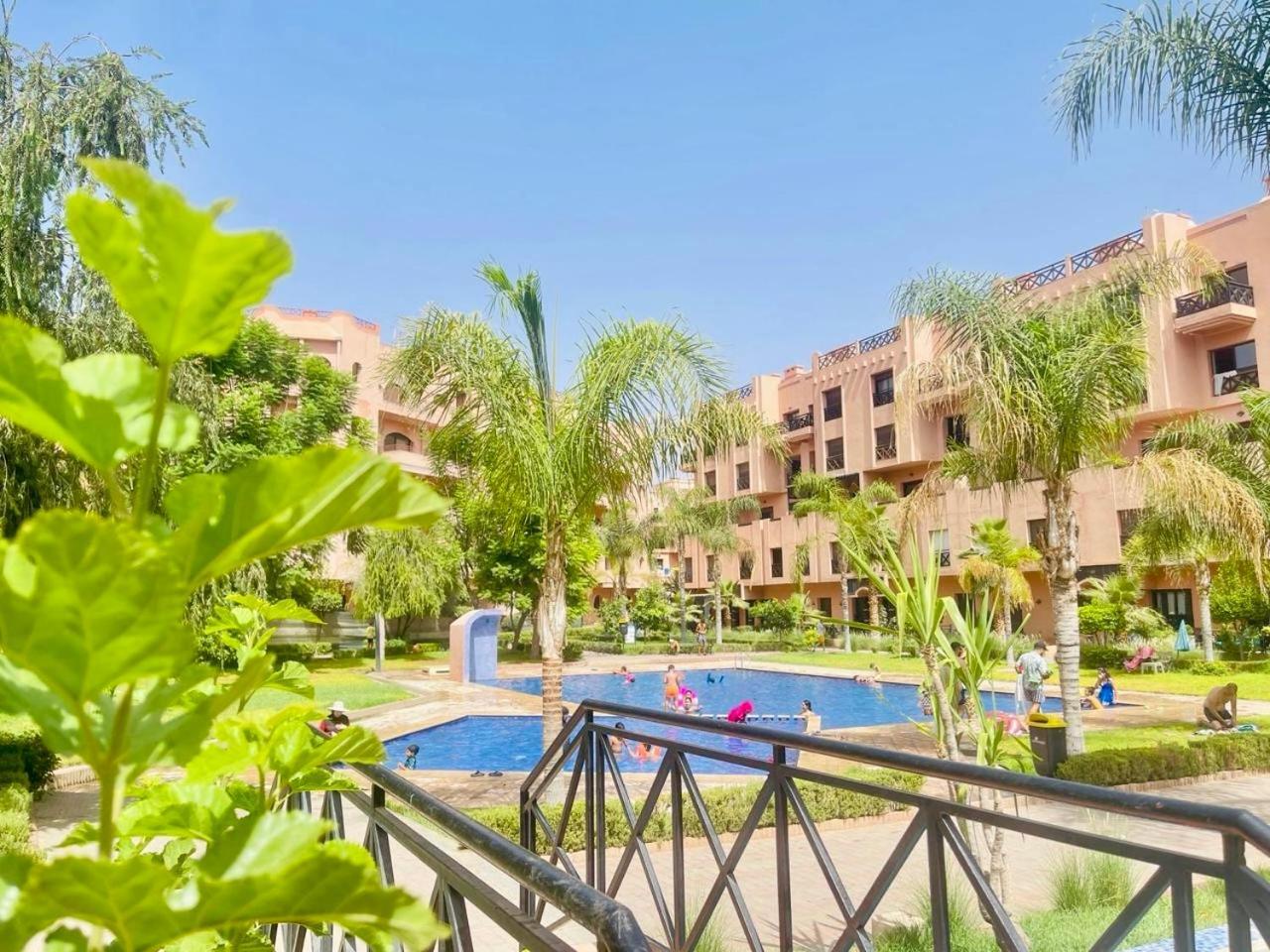 Oasis De Detente Avec Terrasse Et Vue Sur Piscine Marakeş Dış mekan fotoğraf