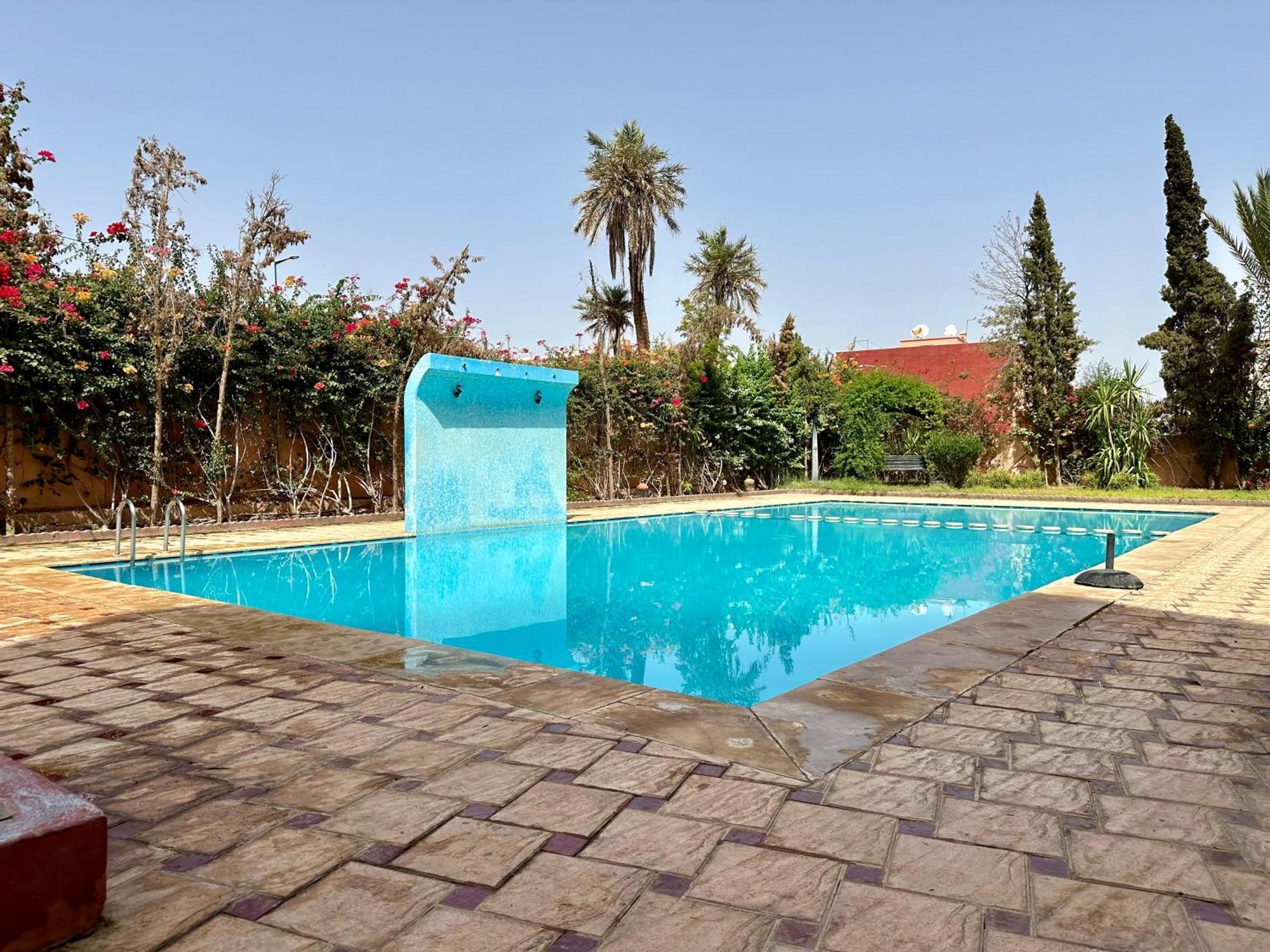 Oasis De Detente Avec Terrasse Et Vue Sur Piscine Marakeş Dış mekan fotoğraf